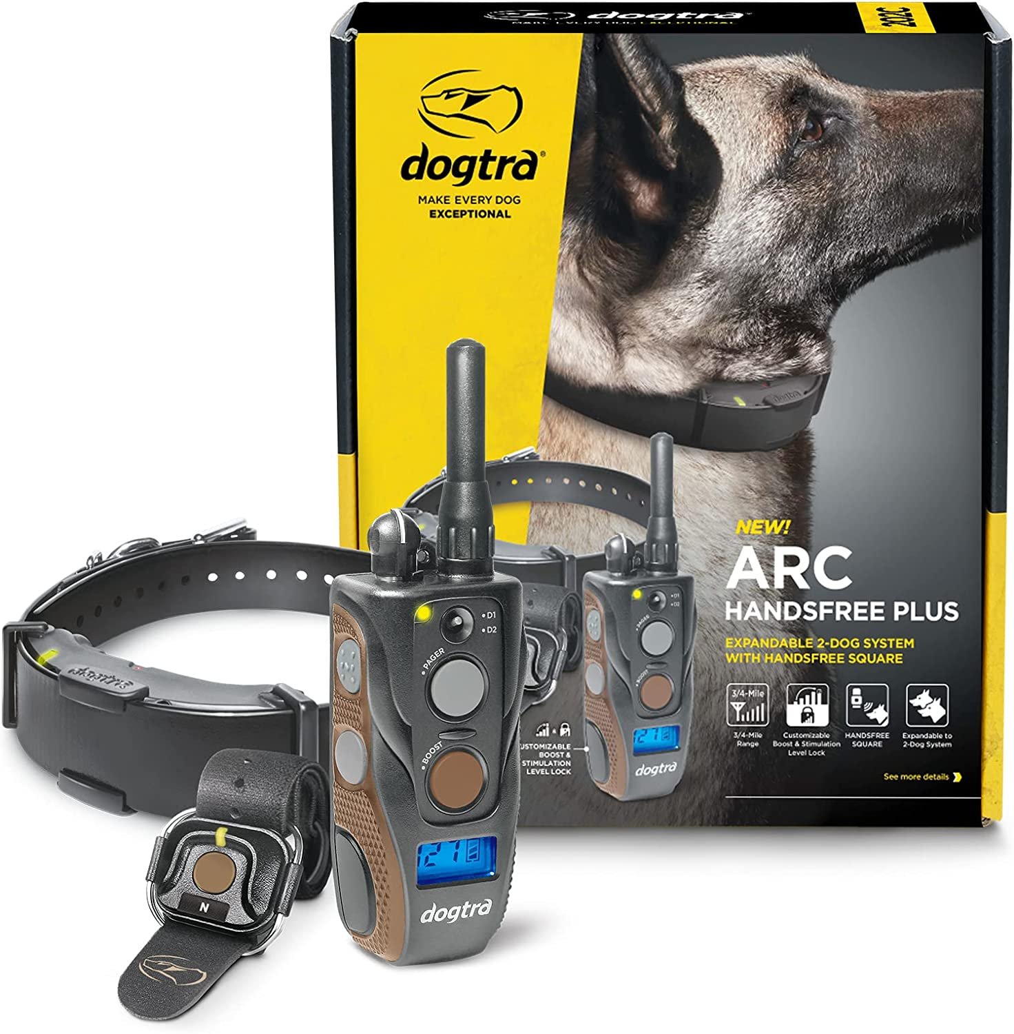 Dogtra ARC HANDSFREE Plus Boost and Lock, Remote Dog Training E-Collar Dogtra ARC HANDSFREE Plus Boost and Lock, Remote Dog Training E-Collar